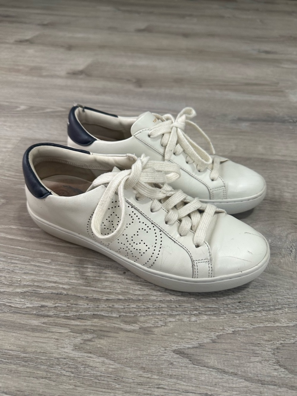 Tory Burch White Sneakers - Picture 7 of 7